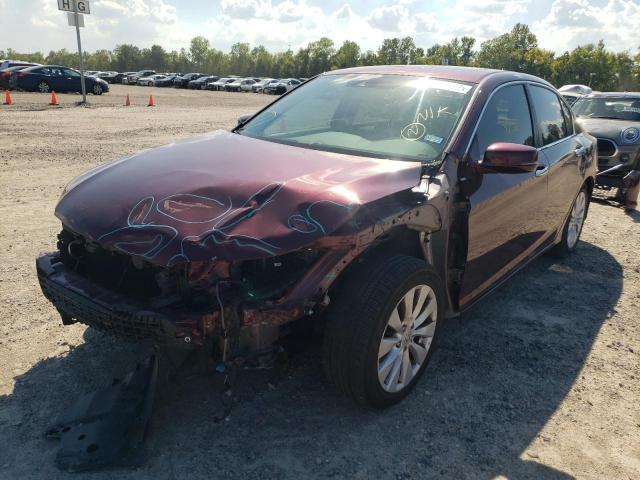Photo 2 from auction – 2014 HONDA ACCORD EXL with VIN 1HGCR2F8XEA037569