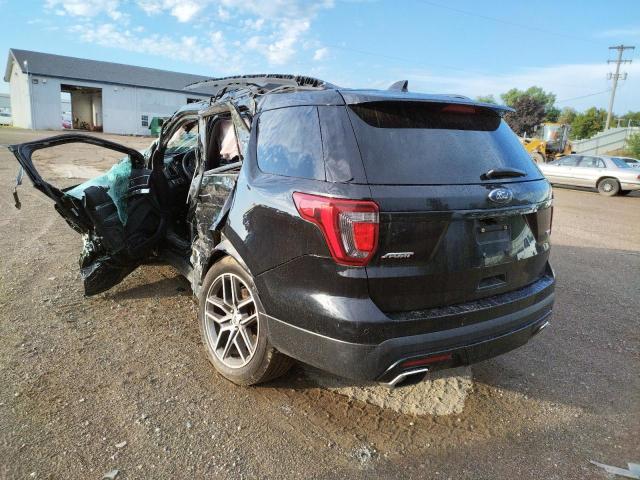 Photo 3 from auction – 2016 FORD EXPLORER S with VIN 1FM5K8GT1GGD00786