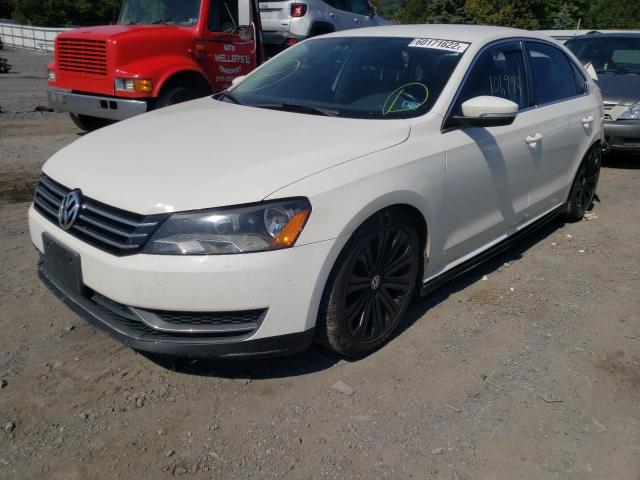 Photo 2 from auction – 2014 VOLKSWAGEN PASSAT SE with VIN 1VWBP7A34EC003783