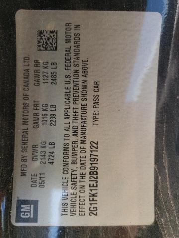 Photo 10 from auction – 2011 CHEVROLET CAMARO 2SS with VIN 2G1FK1EJ2B9197122