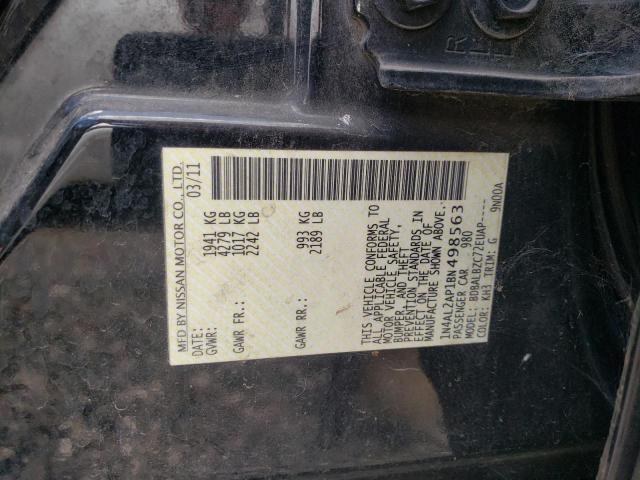 Photo 10 from auction – 2011 NISSAN ALTIMA BAS with VIN 1N4AL2AP1BN498563