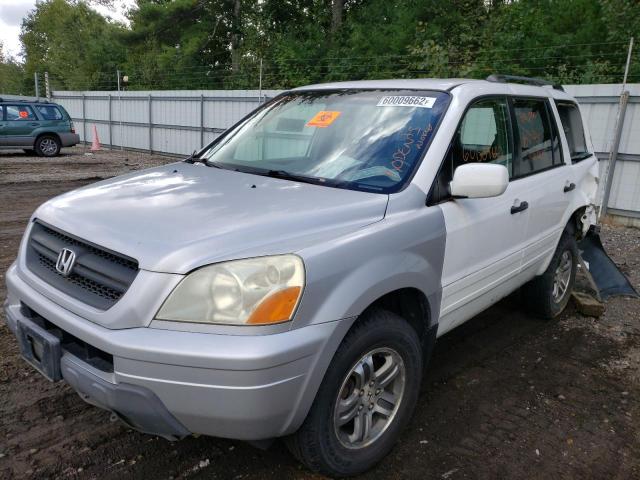 Photo 2 from auction – 2004 HONDA PILOT EXL with VIN 2HKYF18744H556264