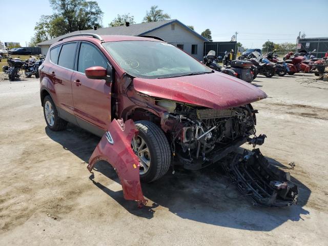 Photo 1 from auction – 2018 FORD ESCAPE SE with VIN 1FMCU9GD0JUD14512