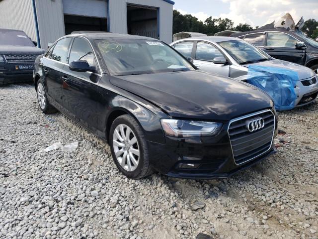 AUDI A4 PREMIUM 2013 with VIN WAUAFAFL1DN022167 - Photo from auction