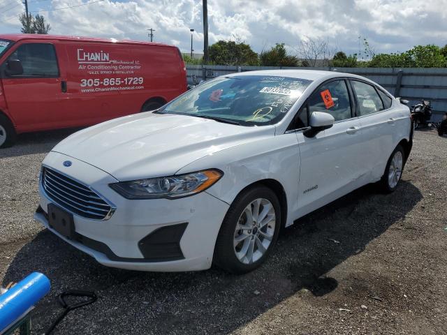 Photo 2 from auction – 2019 FORD FUSION SE with VIN 3FA6P0LU9KR257039