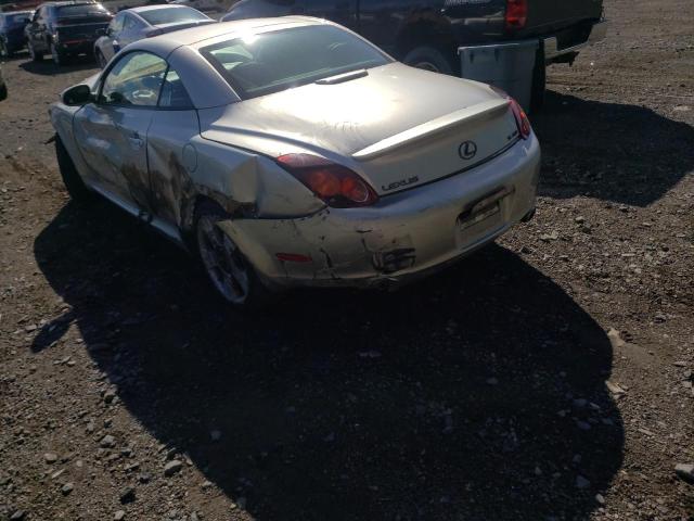 Photo 3 from auction – 2002 LEXUS SC 430 with VIN JTHFN48Y020032526