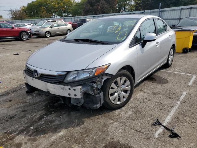 Photo 2 from auction – 2012 HONDA CIVIC LX with VIN 19XFB2F53CE059929