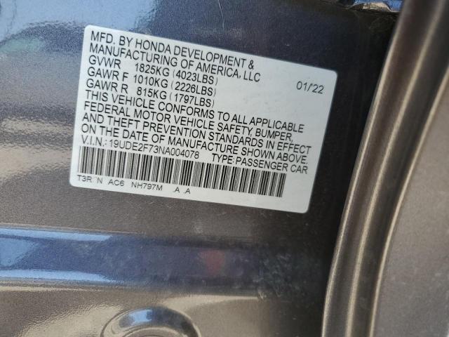 Photo 10 from auction – 2022 ACURA ILX PREMIU with VIN 19UDE2F73NA004078