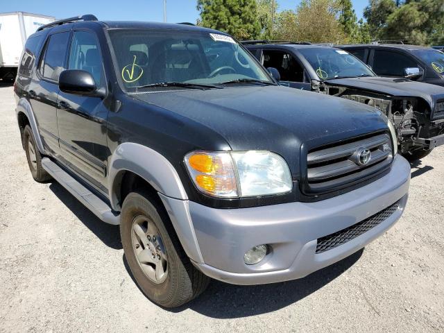 TOYOTA SEQUOIA SR 2002 with VIN 5TDZT34A02S067779 - Photo from auction