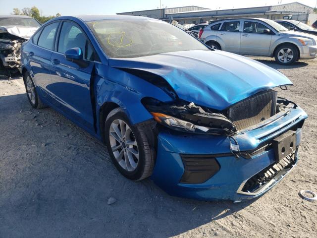 FORD FUSION SE 2020 with VIN 3FA6P0HD2LR169833 - Photo from auction
