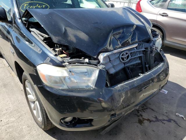 Photo 9 from auction – 2009 TOYOTA HIGHLANDER with VIN JTEEW44A892037065