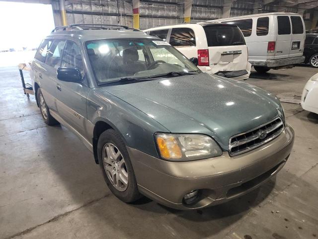 SUBARU LEGACY OUT 2000 with VIN 4S3BH6650Y7656497 - Photo from auction