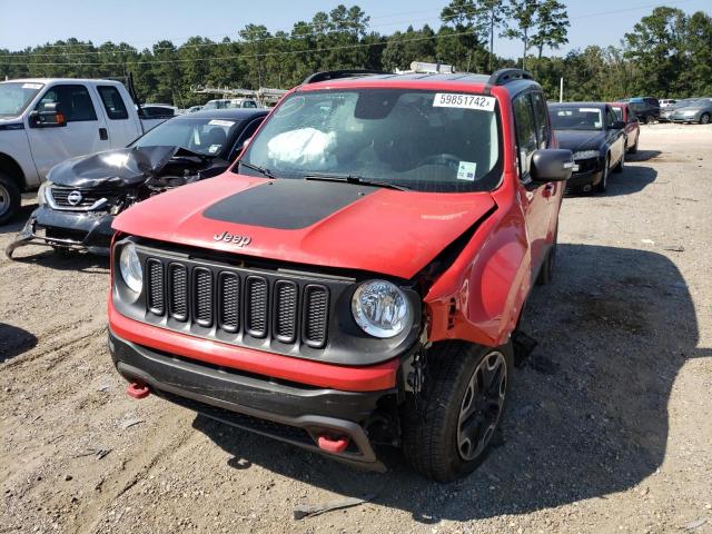 Photo 9 from auction – 2017 JEEP RENEGADE T with VIN ZACCJBCB0HPE80257