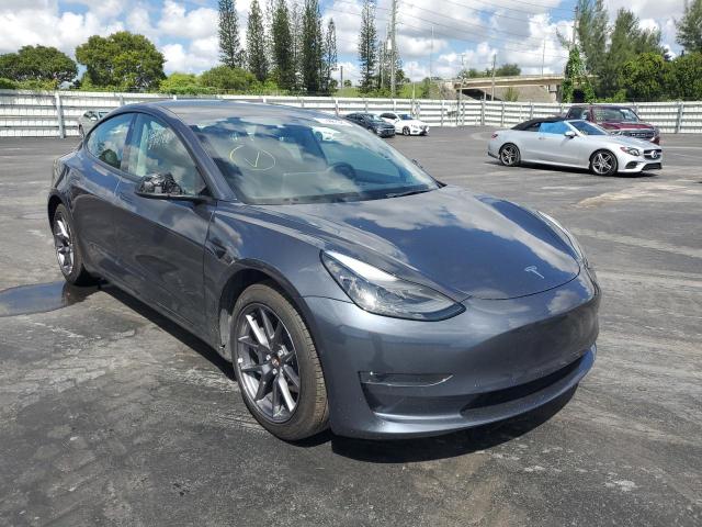 TESLA MODEL 3 2021 with VIN 5YJ3E1EAXMF090416 - Photo from auction