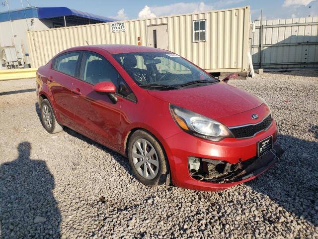 KIA RIO EX 2016 with VIN KNADN4A34G6651381 - Photo from auction
