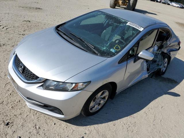Photo 2 from auction – 2014 HONDA CIVIC LX with VIN 2HGFB2F50EH524384