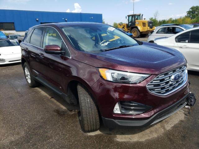 FORD EDGE SEL 2022 with VIN 2FMPK4J99NBA82311 - Photo from auction