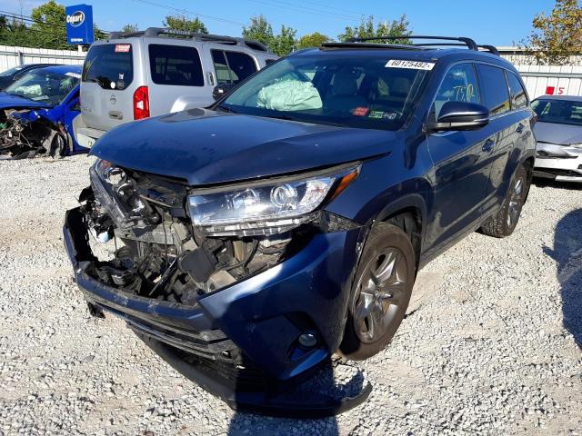 Photo 2 from auction – 2017 TOYOTA HIGHLANDER with VIN 5TDDZRFH4HS465429