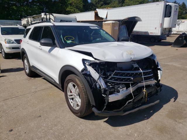 FORD EXPLORER X 2021 with VIN 1FMSK8DH5MGA49219 - Photo from auction