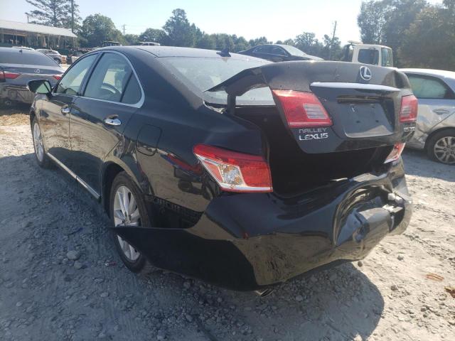 Photo 3 from auction – 2010 LEXUS ES 350 with VIN JTHBK1EG8A2408734