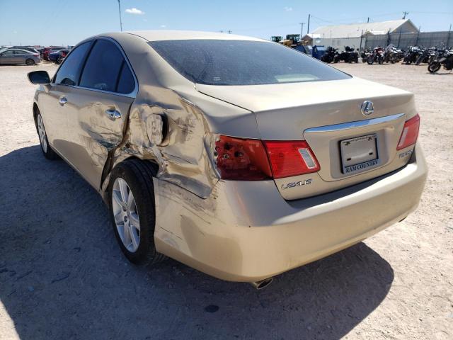 Photo 3 from auction – 2008 LEXUS ES 350 with VIN JTHBJ46G982203145