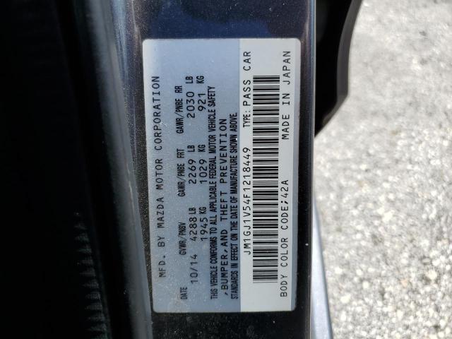 Photo 10 from auction – 2015 MAZDA 6 TOURING with VIN JM1GJ1V54F1218449