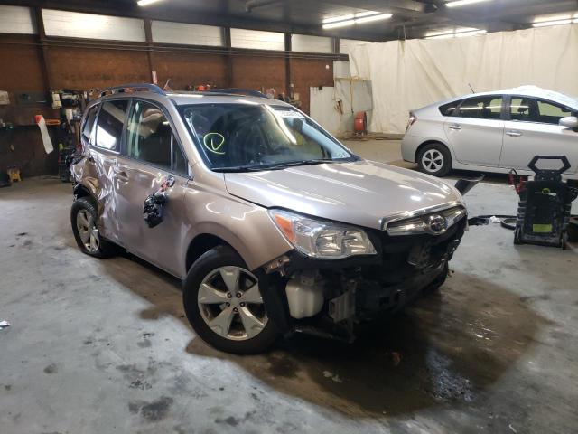 SUBARU FORESTER 2 2015 with VIN JF2SJADCXFH504597 - Photo from auction