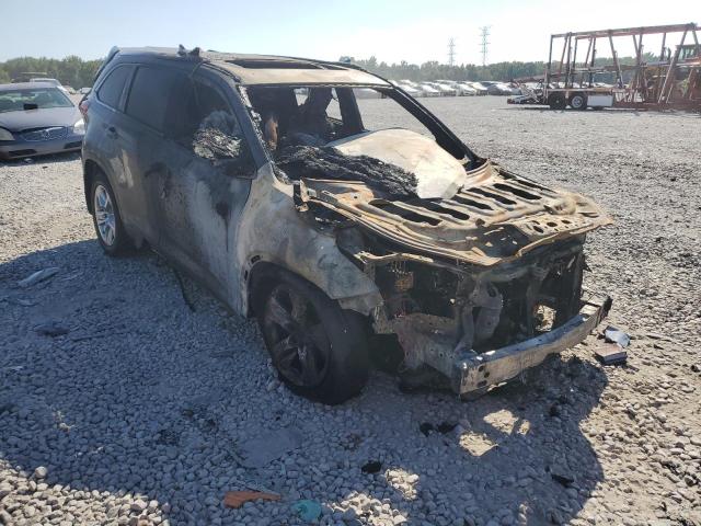 TOYOTA HIGHLANDER 2017 with VIN 5TDDZRFH5HS383984 - Photo from auction