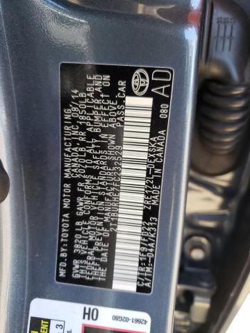 Photo 10 from auction – 2015 TOYOTA COROLLA L with VIN 2T1BURHE7FC232529