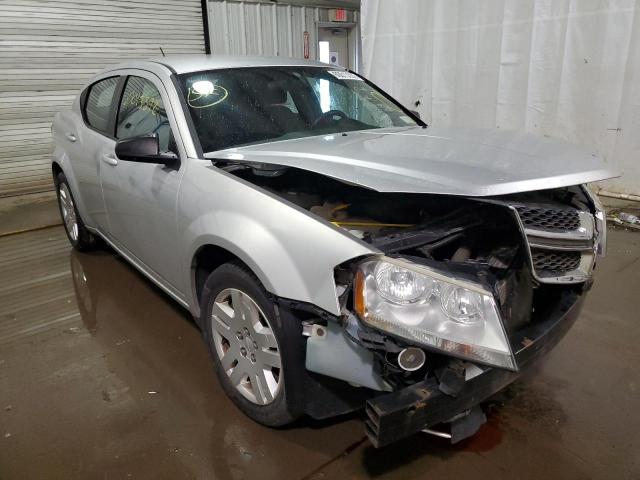 DODGE AVENGER SE 2012 with VIN 1C3CDZAB6CN212130 - Photo from auction