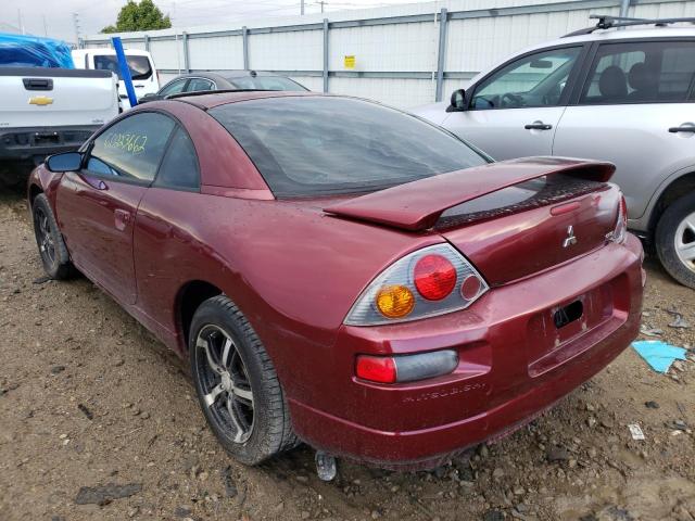 Photo 3 from auction – 2003 MITSUBISHI ECLIPSE GS with VIN 4A3AC44G73E110946