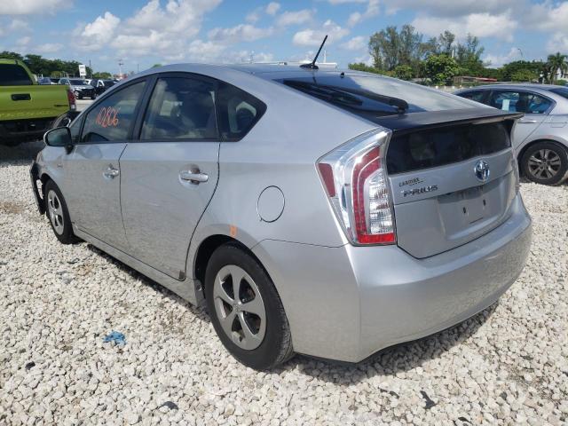 Photo 3 from auction – 2012 TOYOTA PRIUS with VIN JTDKN3DU6C5453586