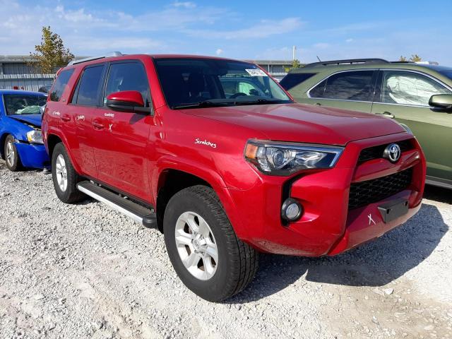 TOYOTA 4RUNNER SR 2014 with VIN JTEBU5JR6E5170585 - Photo from auction