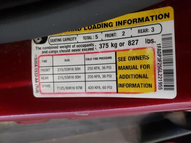 Photo 10 from auction – 2016 FORD FOCUS SE with VIN 1FADP3F25GL221955