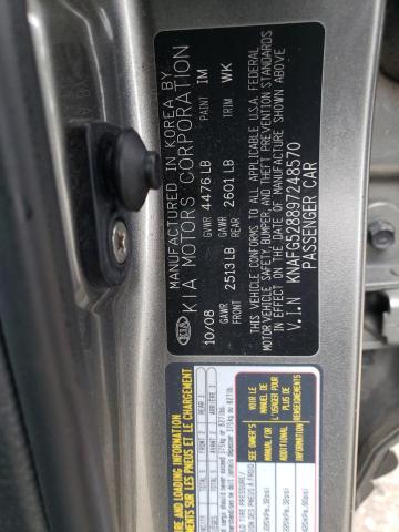 Photo 10 from auction – 2009 KIA RONDO BASE with VIN KNAFG528897248570