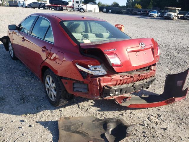 Photo 3 from auction – 2010 TOYOTA CAMRY BASE with VIN 4T1BF3EK4AU080234