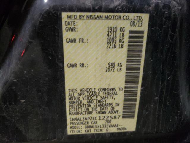 Photo 10 from auction – 2014 NISSAN ALTIMA 2.5 with VIN 1N4AL3AP2EC122587