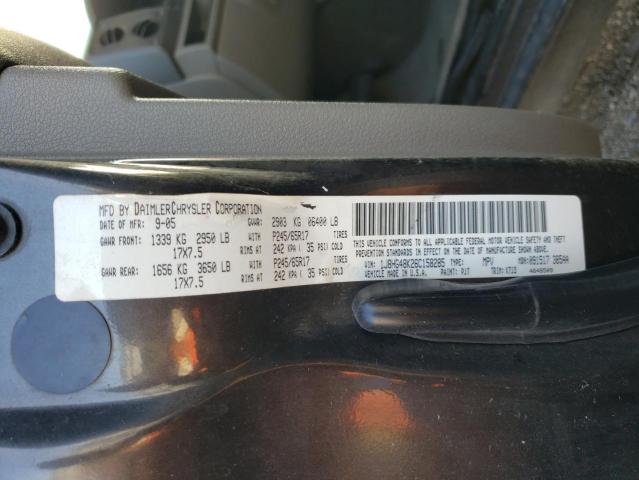 Photo 10 from auction – 2006 JEEP COMMANDER with VIN 1J8HG48K26C158285