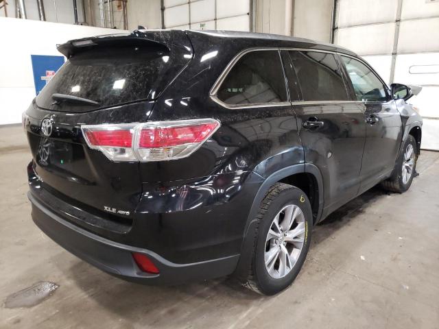 Photo 4 from auction – 2015 TOYOTA HIGHLANDER with VIN 5TDJKRFH4FS159660