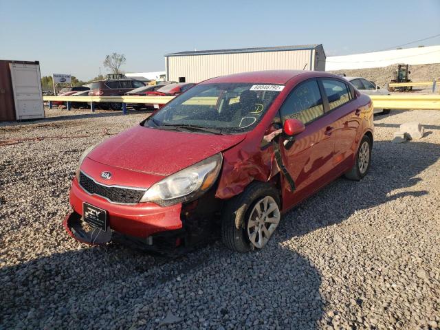 Photo 2 from auction – 2016 KIA RIO EX with VIN KNADN4A34G6651381