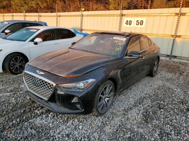 Photo 2 from auction – 2020 GENESIS G70 PRESTI with VIN KMTG44LA2LU051447
