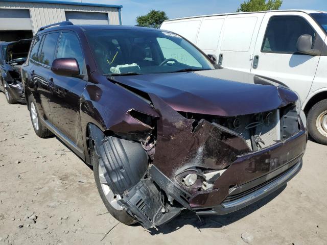 TOYOTA HIGHLANDER 2012 with VIN 5TDBK3EH2CS173572 - Photo from auction