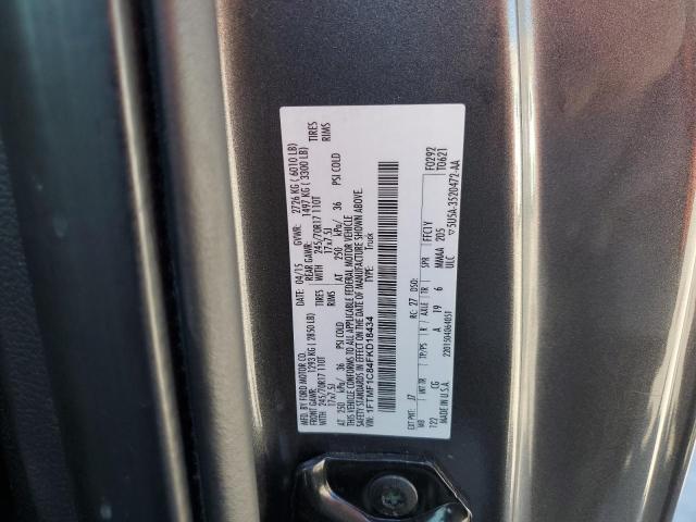 Photo 10 from auction – 2015 FORD F150 with VIN 1FTMF1C84FKD18434