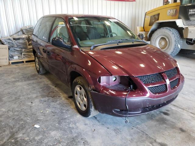 DODGE CARAVAN SE 2002 with VIN 1B4GP25362B692293 - Photo from auction