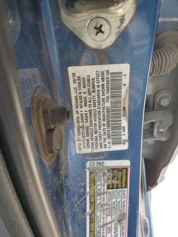 Photo 10 from auction – 2009 HONDA CIVIC EX with VIN 19XFA16889E024691