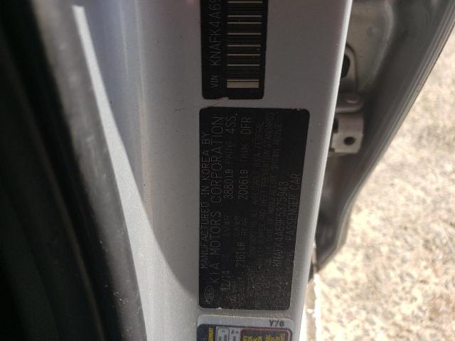 Photo 10 from auction – 2015 KIA FORTE LX with VIN KNAFK4A69F5375943