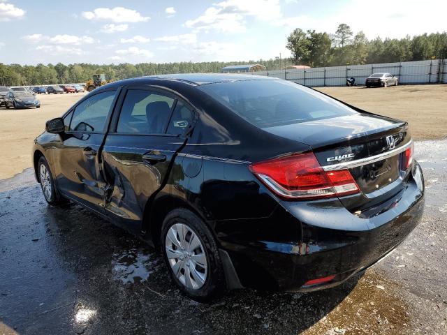 Photo 9 from auction – 2013 HONDA CIVIC LX with VIN 19XFB2F53DE060855