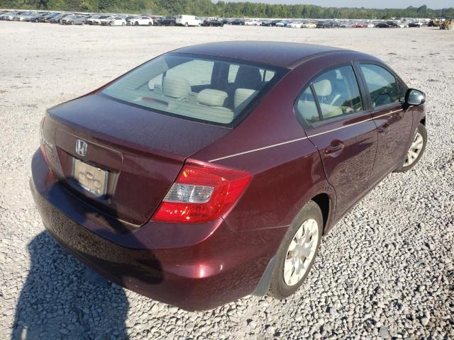 Photo 4 from auction – 2012 HONDA CIVIC LX with VIN 19XFB2F59CE099318