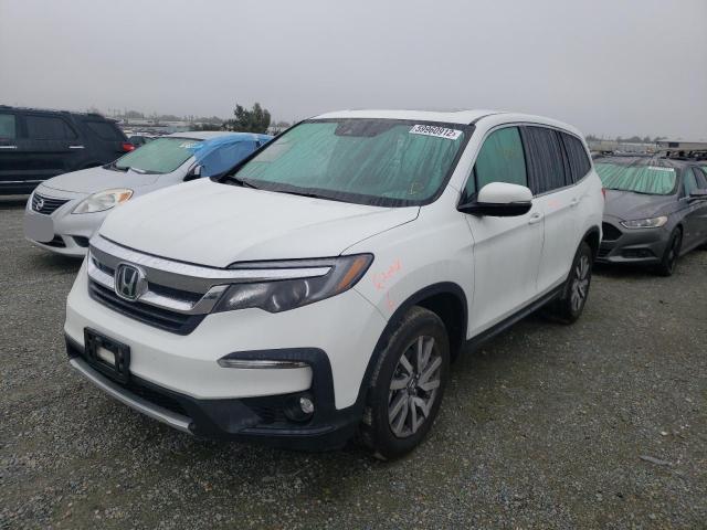 Photo 2 from auction – 2021 HONDA PILOT EXL with VIN 5FNYF5H57MB017996