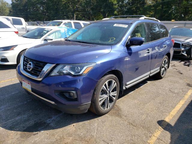 Photo 2 from auction – 2019 NISSAN PATHFINDER with VIN 5N1DR2MM1KC609837